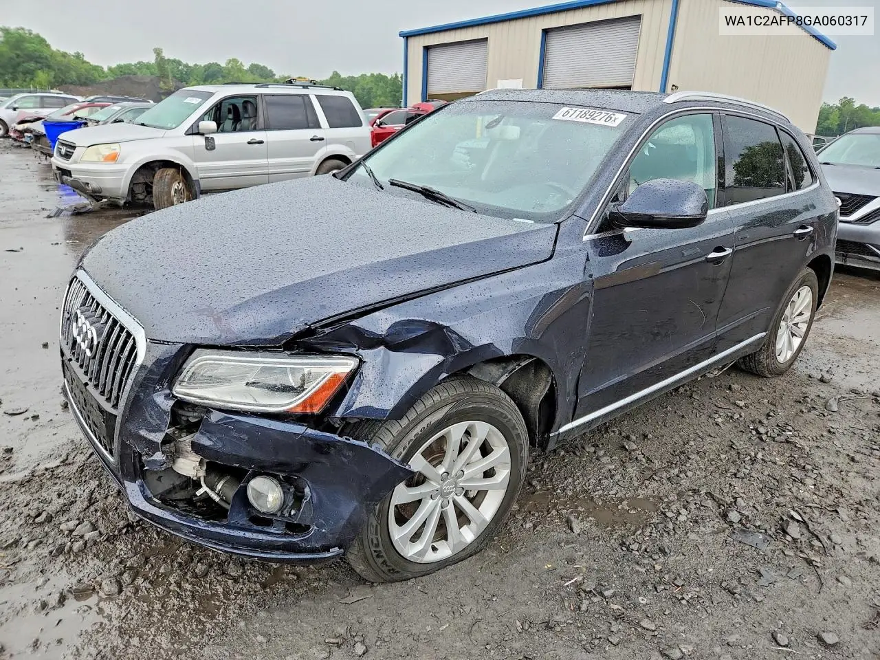 2016 Audi Q5 Premium VIN: WA1C2AFP8GA060317 Lot: 61189276