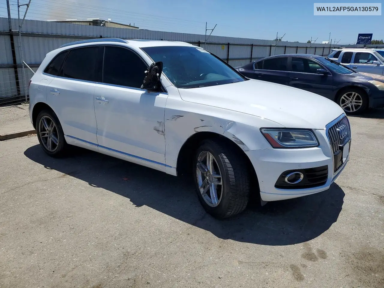 2016 Audi Q5 Premium Plus VIN: WA1L2AFP5GA130579 Lot: 61422636