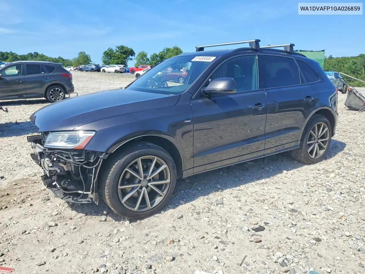 2016 Audi Q5 Tdi Premium Plus S-Line VIN: WA1DVAFP1GA026859 Lot: 61485806