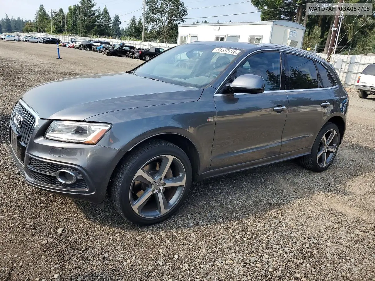 2016 Audi Q5 Premium Plus S-Line VIN: WA1D7AFP0GA057708 Lot: 61577716