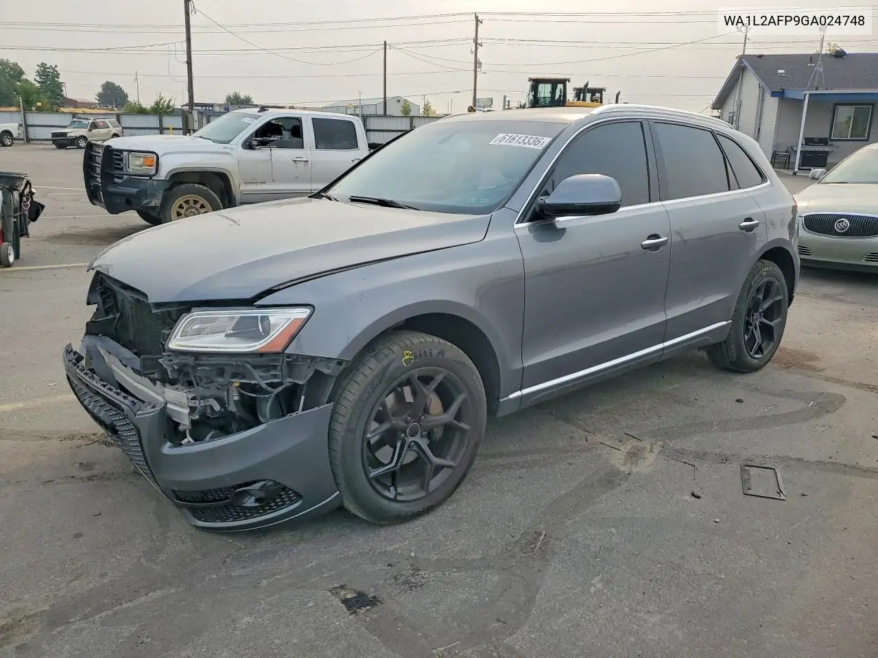 2016 Audi Q5 Premium Plus VIN: WA1L2AFP9GA024748 Lot: 61613336