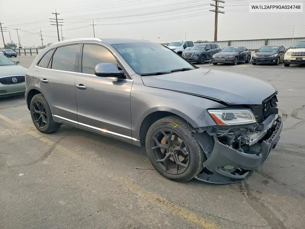 2016 Audi Q5 Premium Plus VIN: WA1L2AFP9GA024748 Lot: 61613336