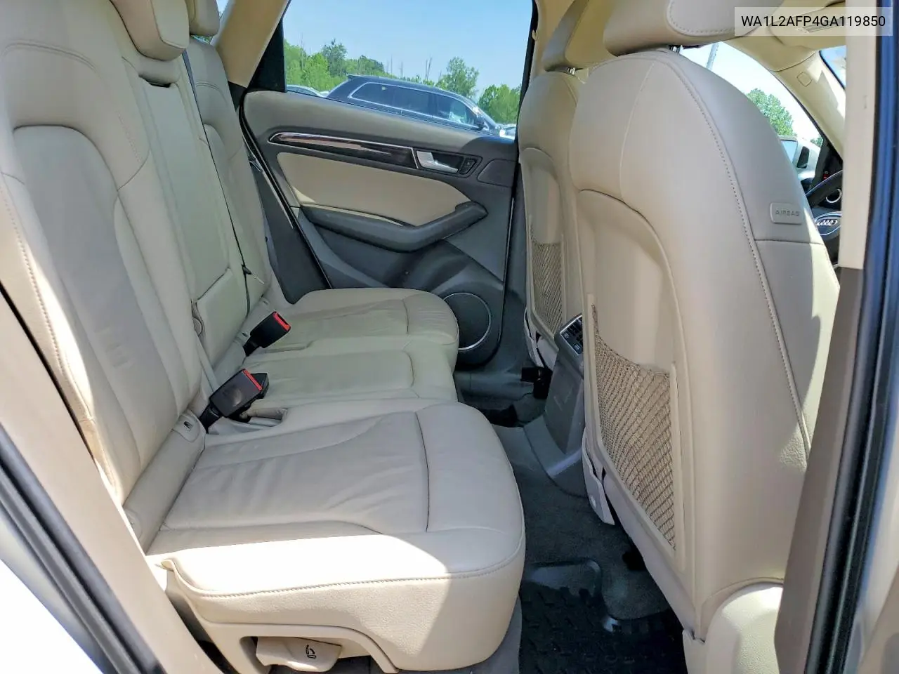 2016 Audi Q5 Premium Plus VIN: WA1L2AFP4GA119850 Lot: 61622226