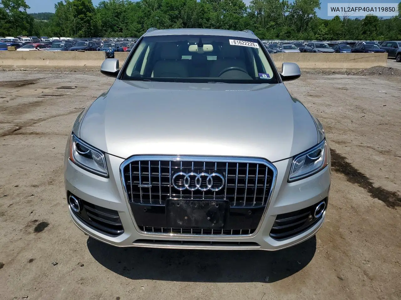 2016 Audi Q5 Premium Plus VIN: WA1L2AFP4GA119850 Lot: 61622226