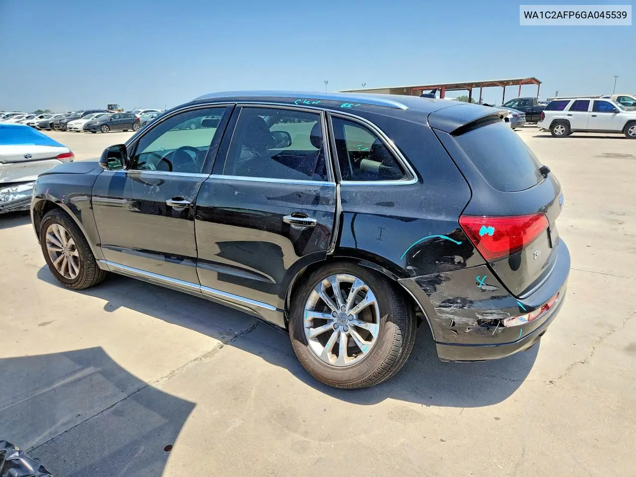 2016 Audi Q5 Premium VIN: WA1C2AFP6GA045539 Lot: 61731356