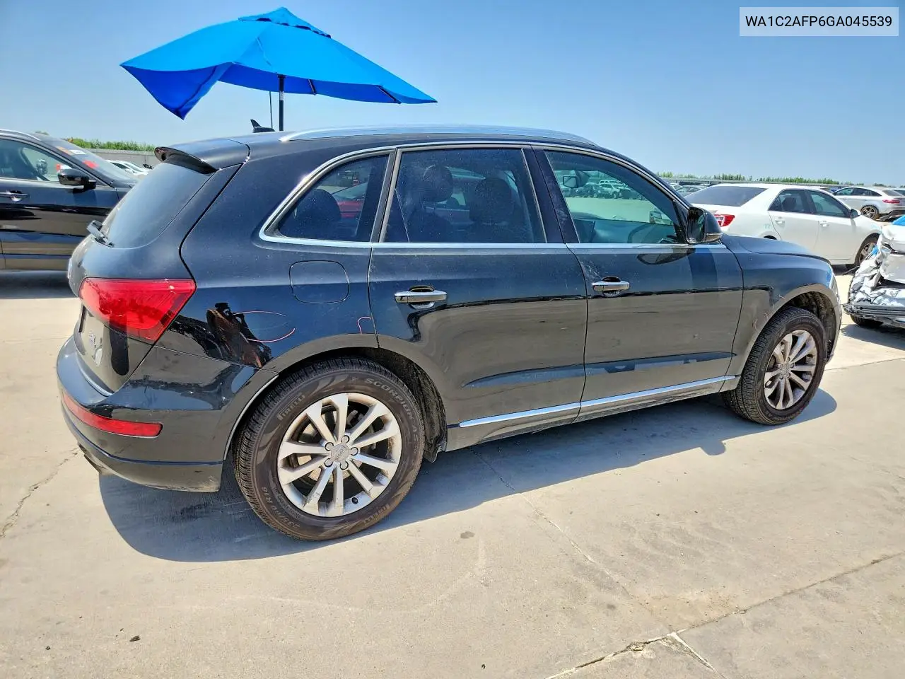 2016 Audi Q5 Premium VIN: WA1C2AFP6GA045539 Lot: 61731356