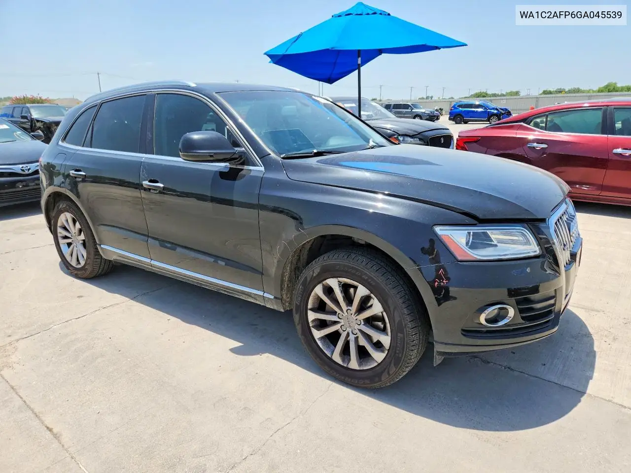 2016 Audi Q5 Premium VIN: WA1C2AFP6GA045539 Lot: 61731356