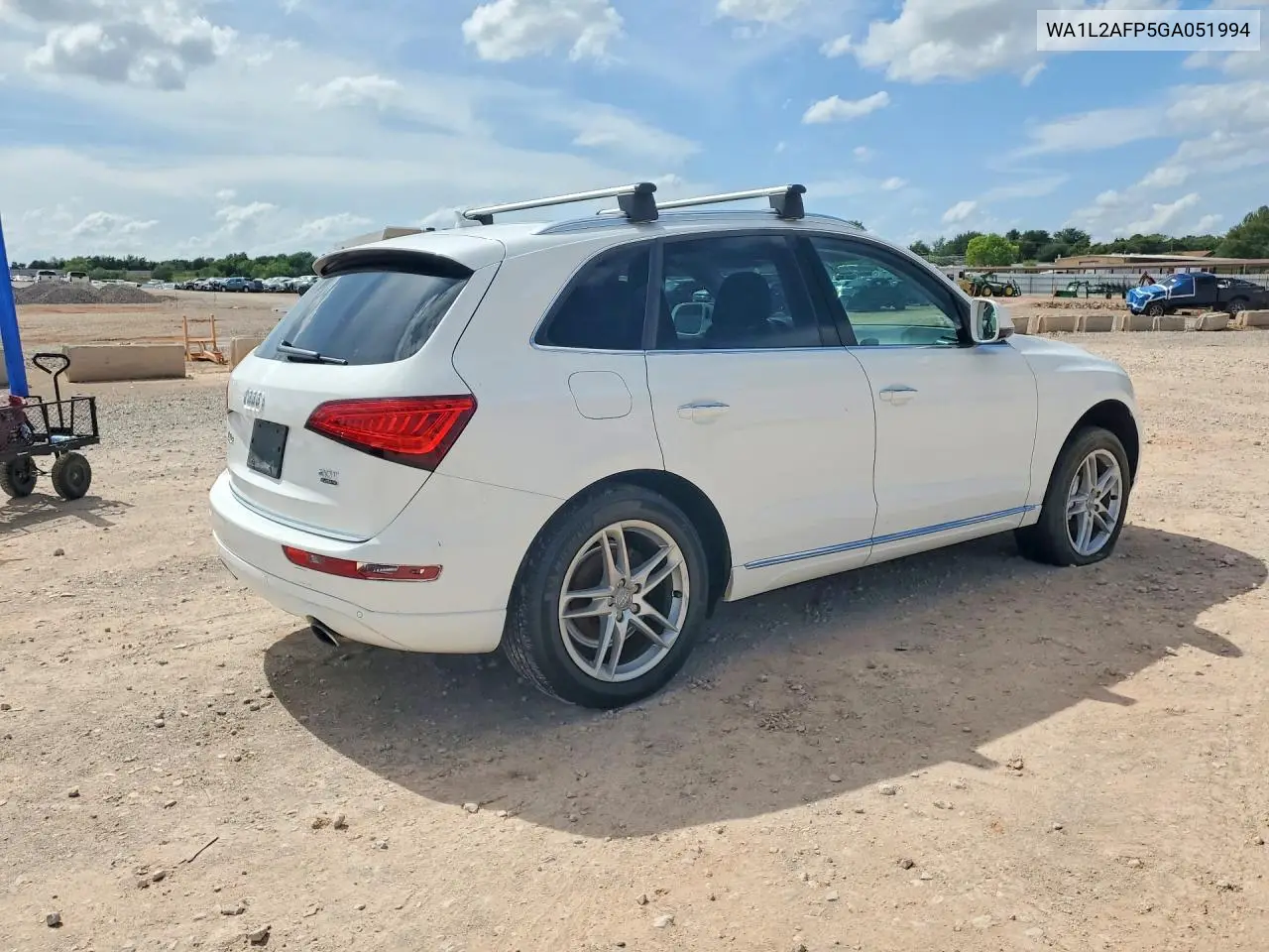 2016 Audi Q5 Premium Plus VIN: WA1L2AFP5GA051994 Lot: 61779056
