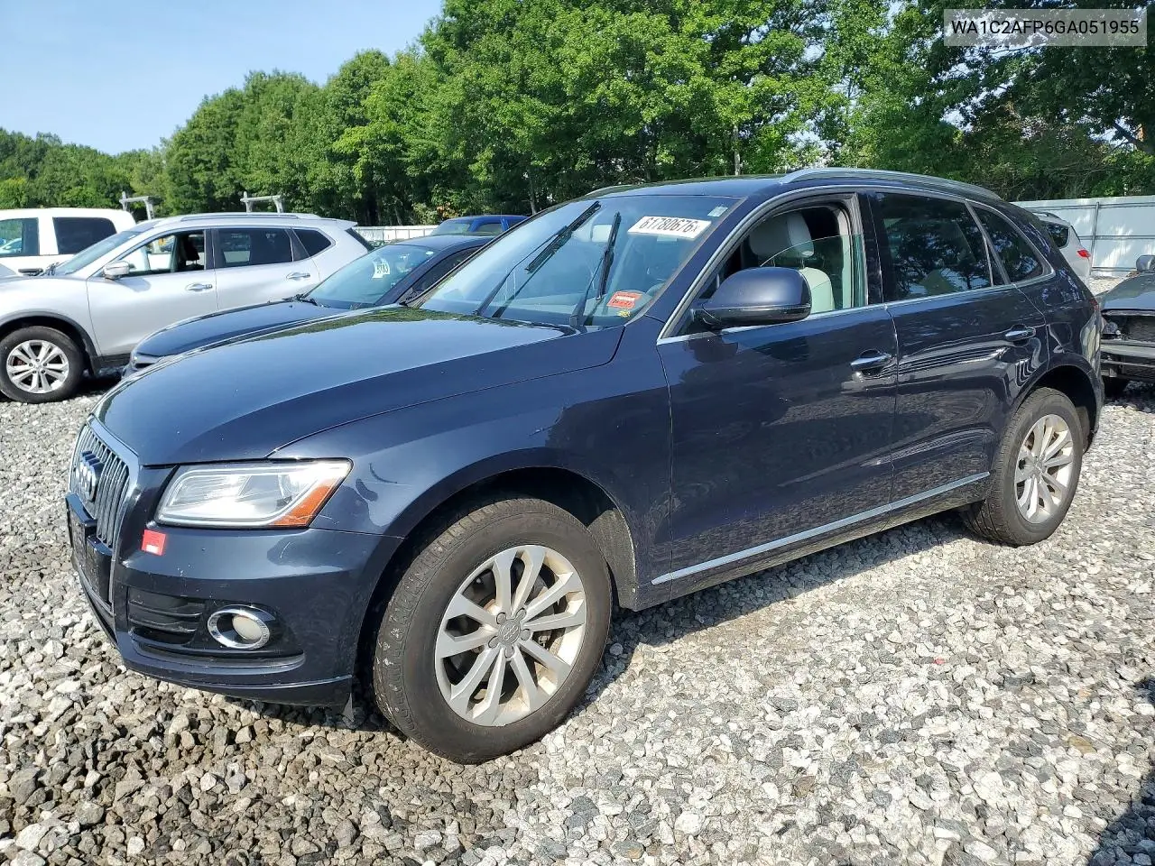 2016 Audi Q5 Premium VIN: WA1C2AFP6GA051955 Lot: 61780676