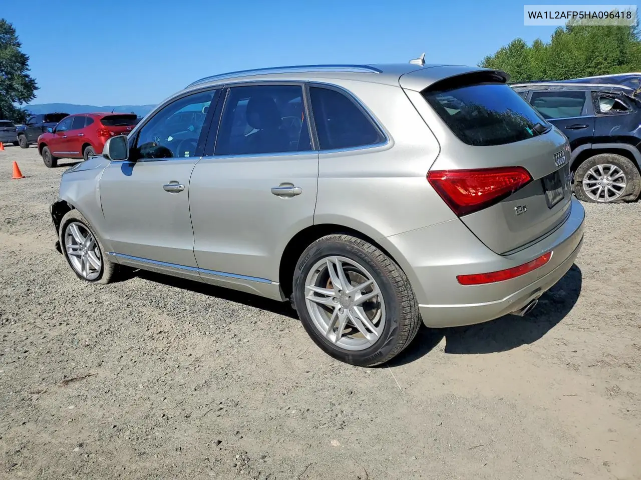2017 Audi Q5 Premium Plus VIN: WA1L2AFP5HA096418 Lot: 60063316