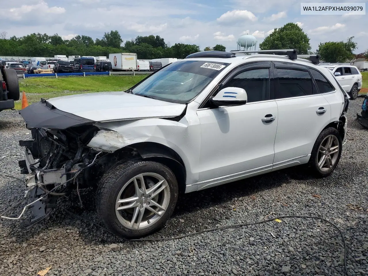 2017 Audi Q5 Premium Plus VIN: WA1L2AFPXHA039079 Lot: 60613086