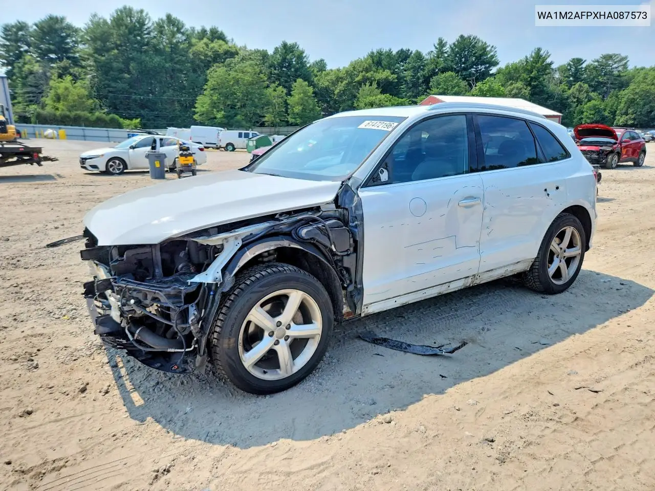 2017 Audi Q5 Premium Plus VIN: WA1M2AFPXHA087573 Lot: 61472196