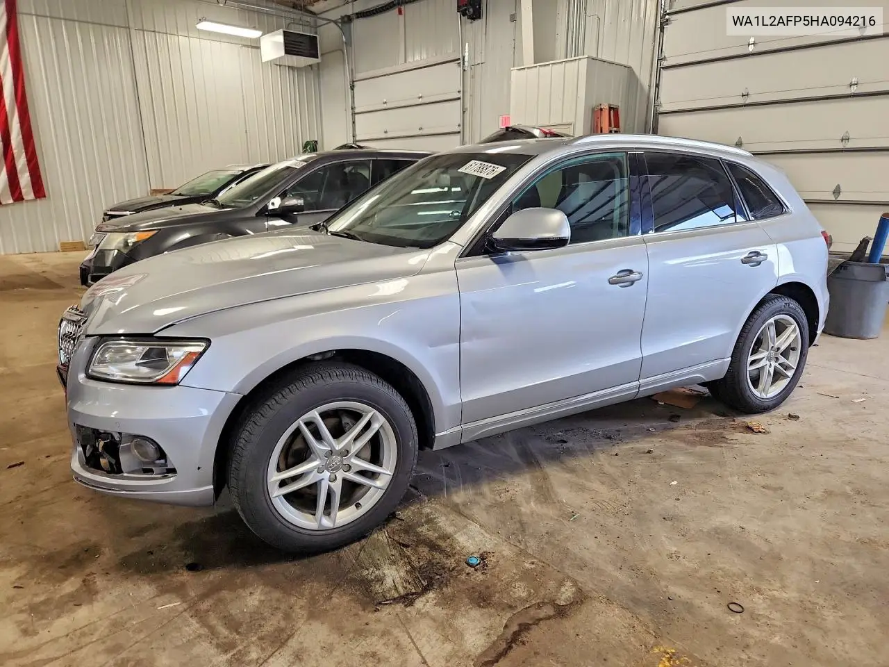 2017 Audi Q5 Premium Plus VIN: WA1L2AFP5HA094216 Lot: 61788876