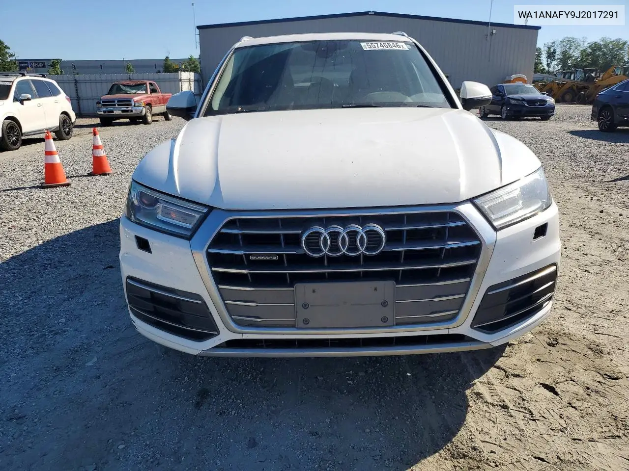 2018 Audi Q5 Premium VIN: WA1ANAFY9J2017291 Lot: 55746846
