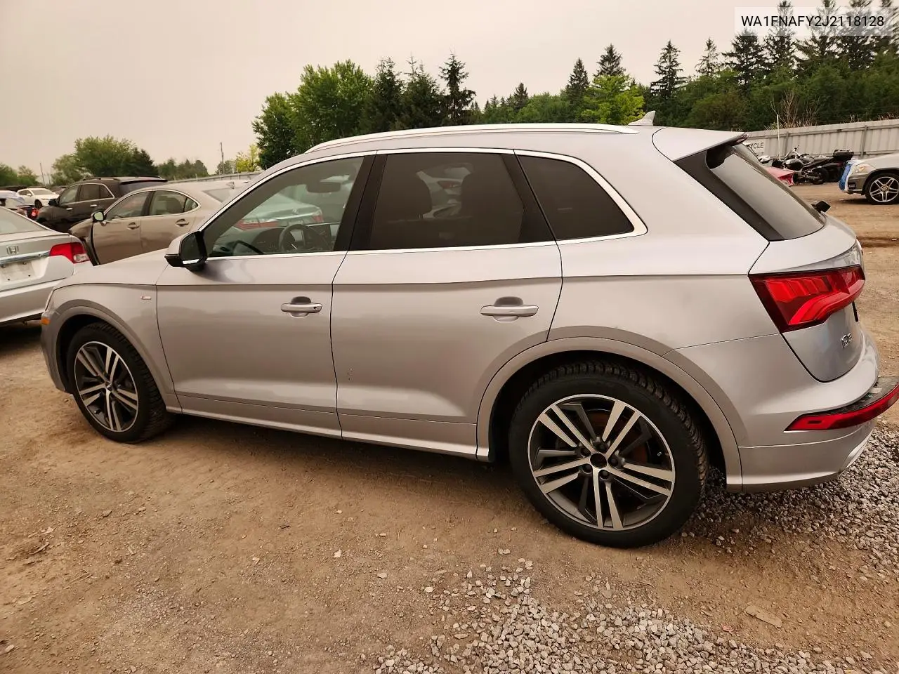 2018 Audi Q5 Technik S-Line VIN: WA1FNAFY2J2118128 Lot: 55937066