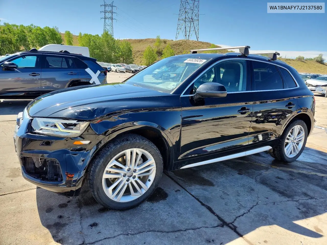 2018 Audi Q5 Premium Plus VIN: WA1BNAFY7J2137580 Lot: 56626926
