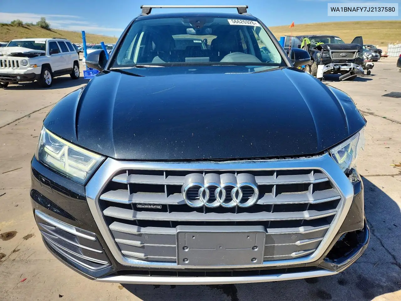 2018 Audi Q5 Premium Plus VIN: WA1BNAFY7J2137580 Lot: 56626926