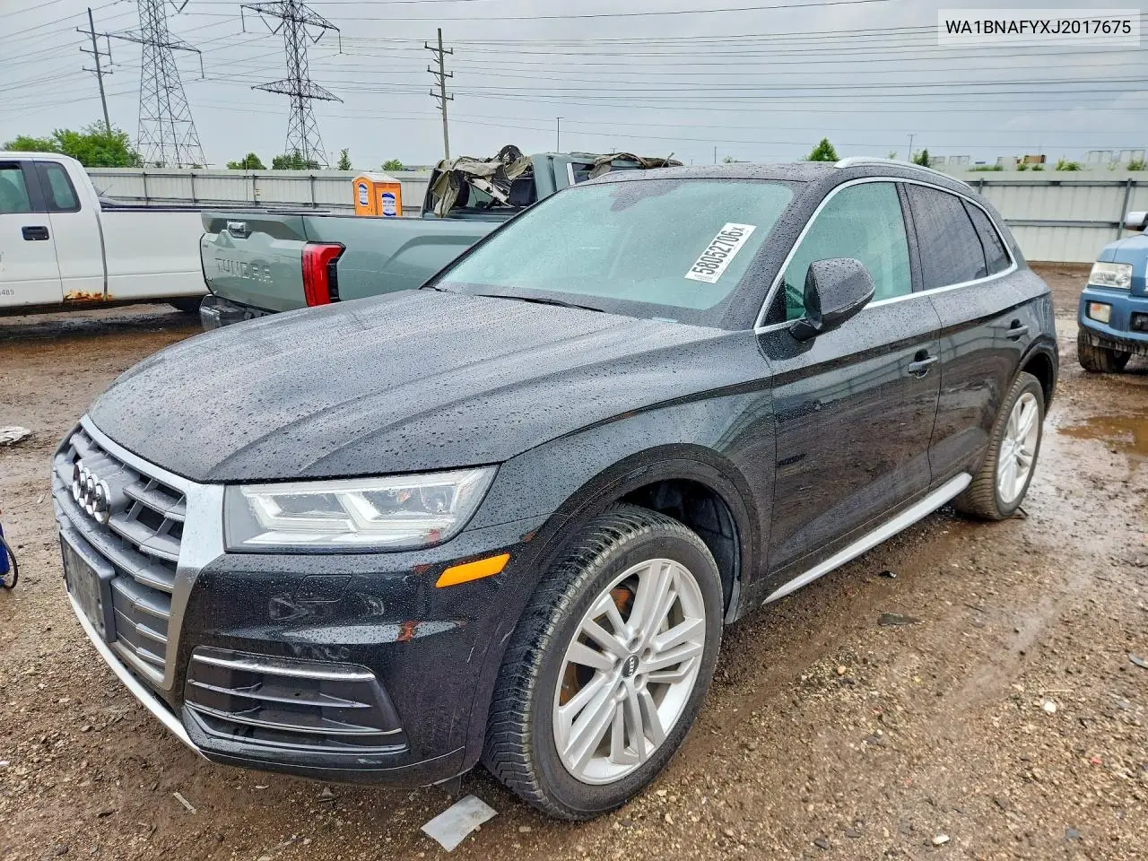 2018 Audi Q5 Premium Plus VIN: WA1BNAFYXJ2017675 Lot: 58052706