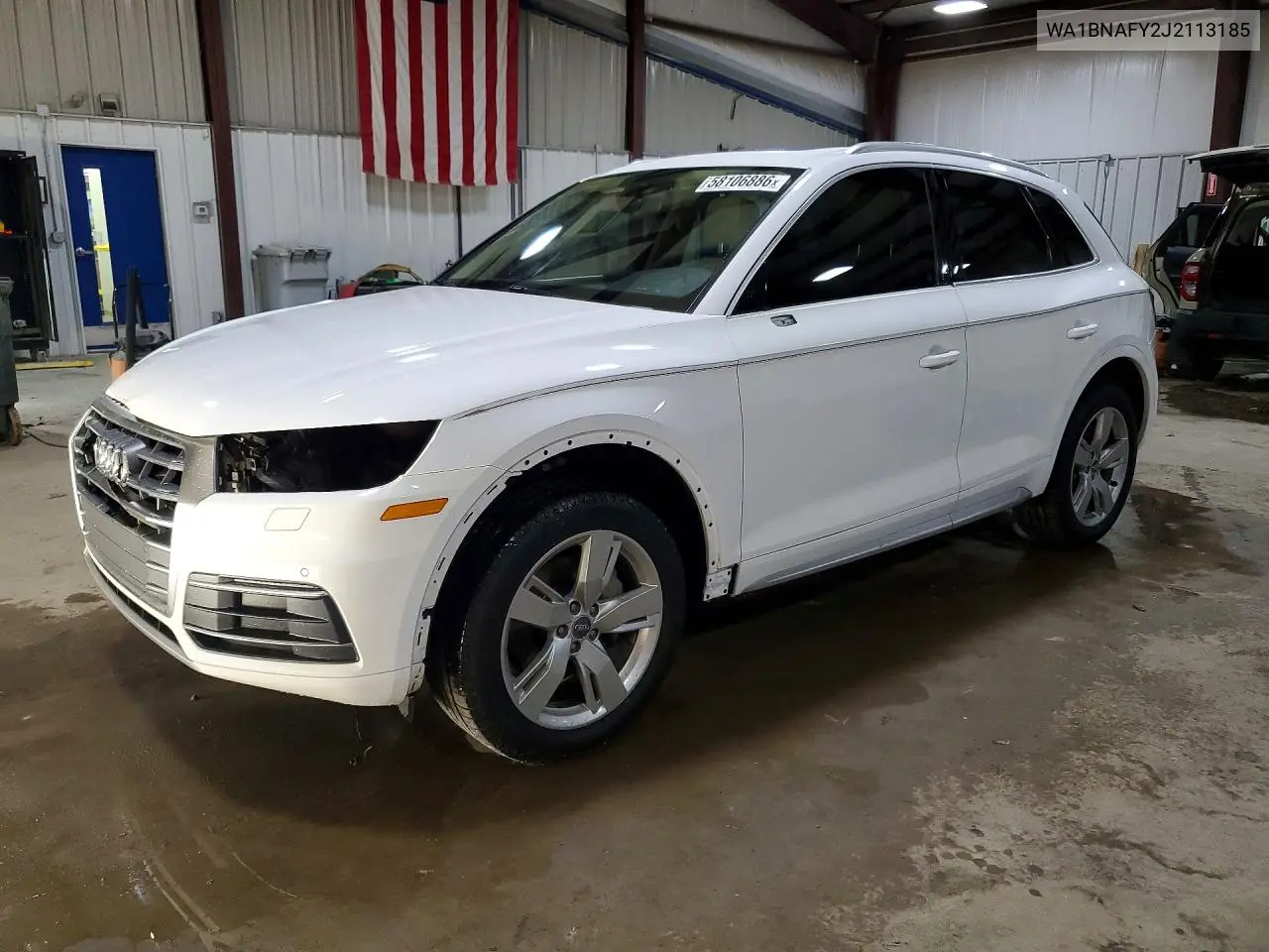 2018 Audi Q5 Premium Plus VIN: WA1BNAFY2J2113185 Lot: 58106886