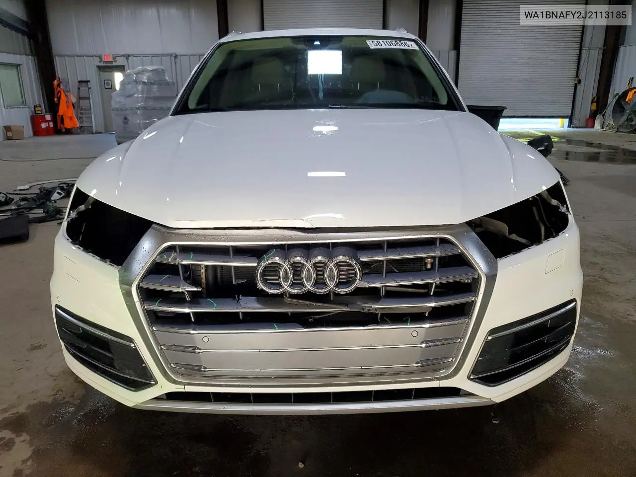 2018 Audi Q5 Premium Plus VIN: WA1BNAFY2J2113185 Lot: 58106886