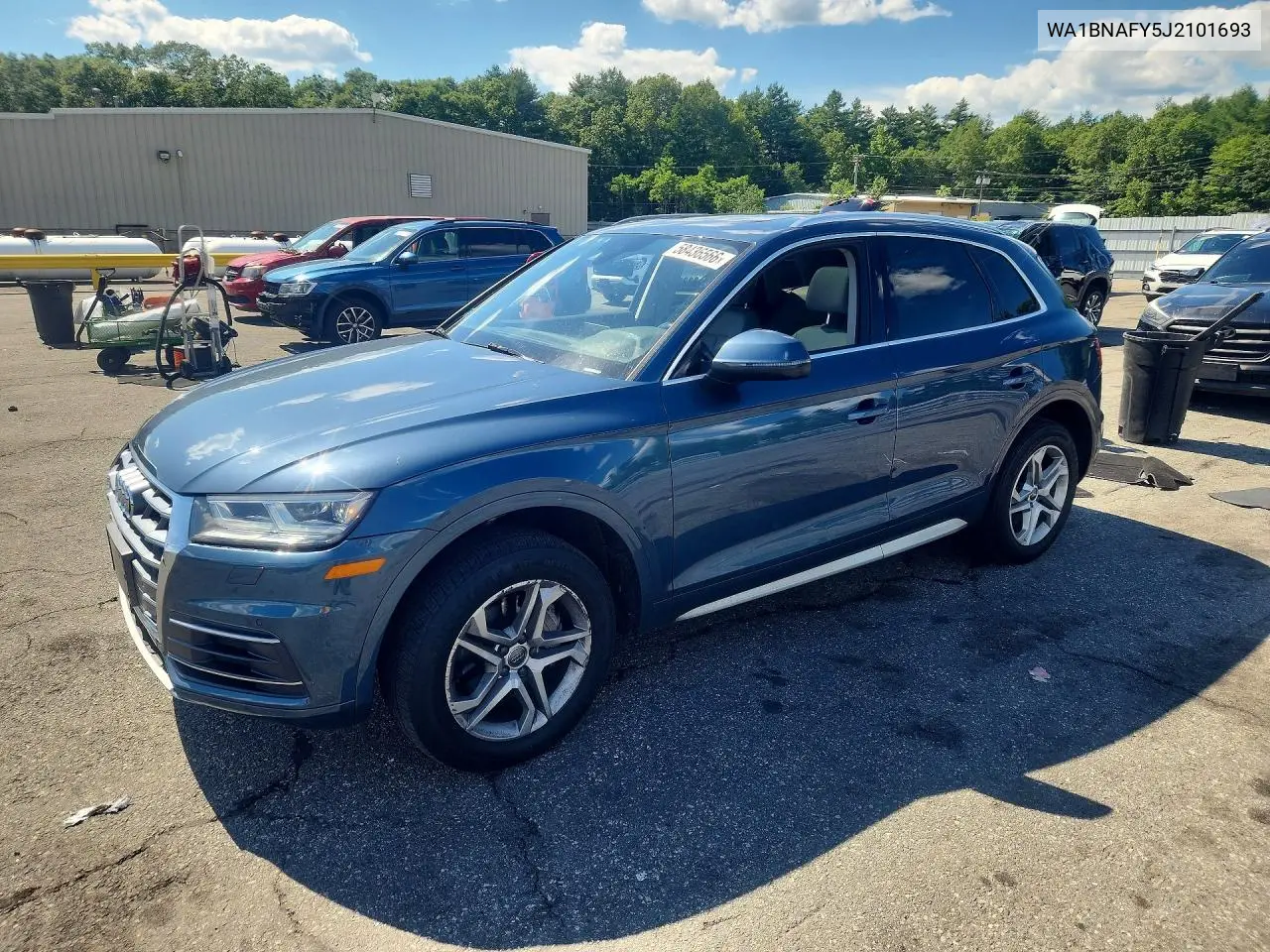 2018 Audi Q5 Premium Plus VIN: WA1BNAFY5J2101693 Lot: 58436566
