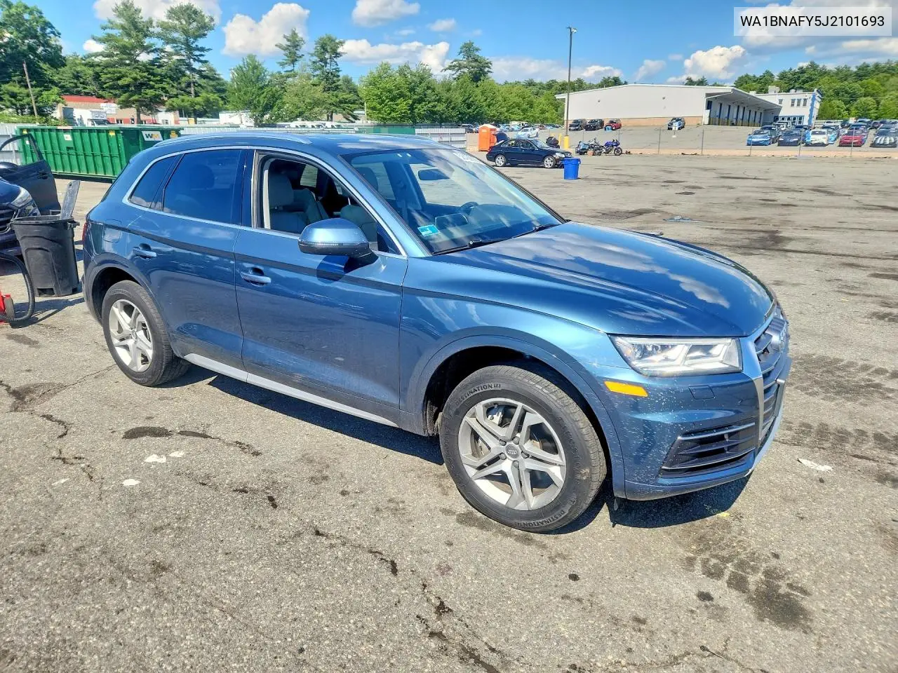 2018 Audi Q5 Premium Plus VIN: WA1BNAFY5J2101693 Lot: 58436566