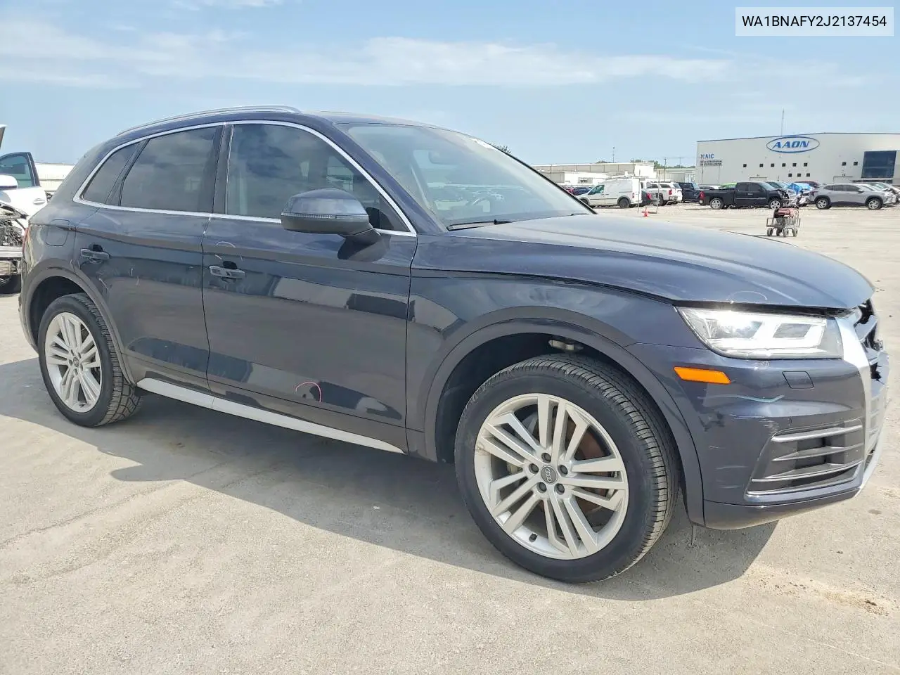 2018 Audi Q5 Premium Plus VIN: WA1BNAFY2J2137454 Lot: 59168176
