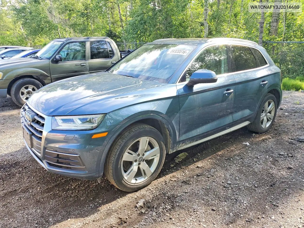 2018 Audi Q5 Prestige VIN: WA1CNAFY3J2016680 Lot: 59320516