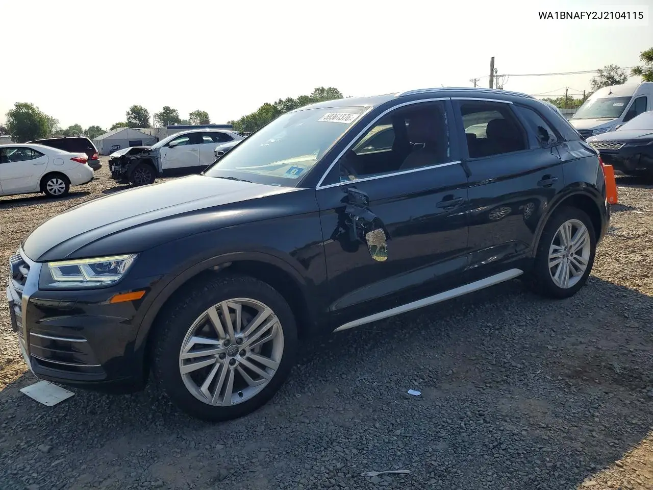 2018 Audi Q5 Premium Plus VIN: WA1BNAFY2J2104115 Lot: 59361376