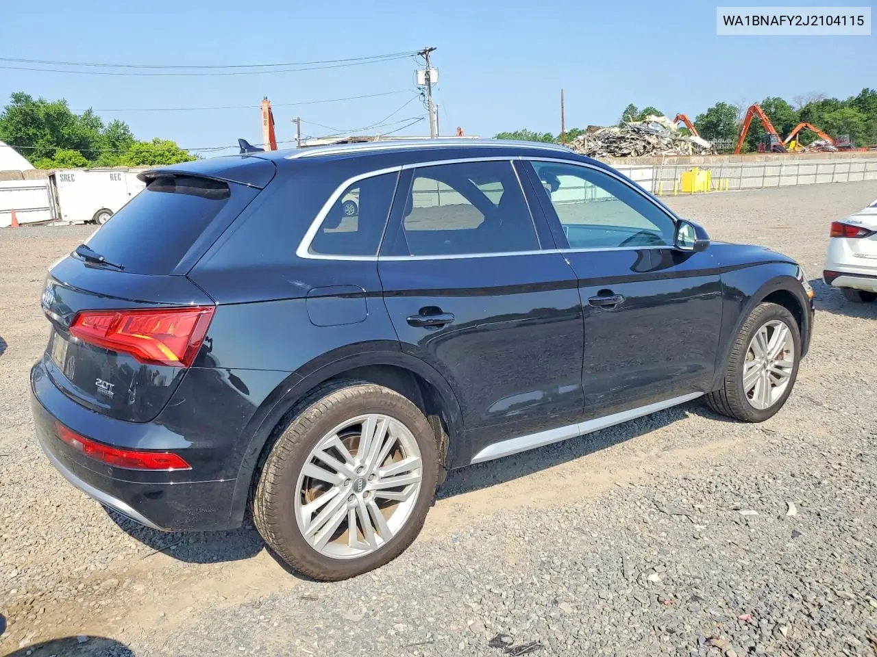 2018 Audi Q5 Premium Plus VIN: WA1BNAFY2J2104115 Lot: 59361376