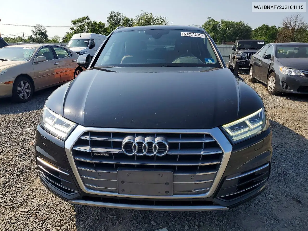2018 Audi Q5 Premium Plus VIN: WA1BNAFY2J2104115 Lot: 59361376