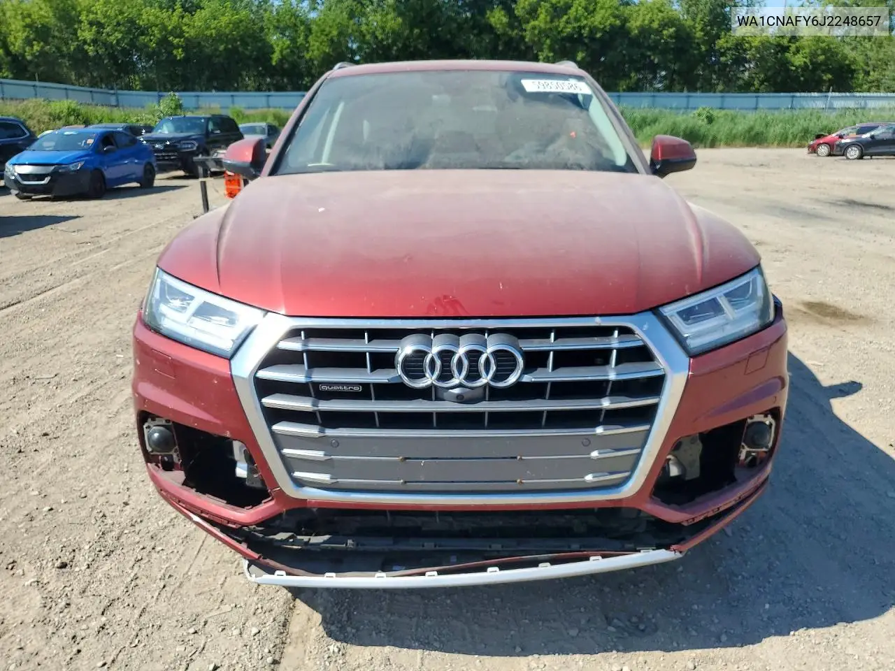 2018 Audi Q5 Prestige VIN: WA1CNAFY6J2248657 Lot: 59850586