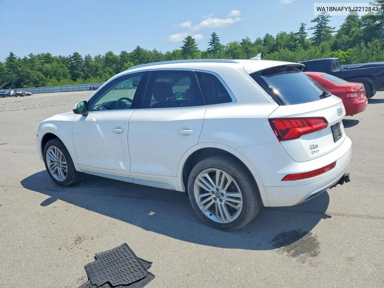2018 Audi Q5 Premium Plus VIN: WA1BNAFY5J2212843 Lot: 60058276