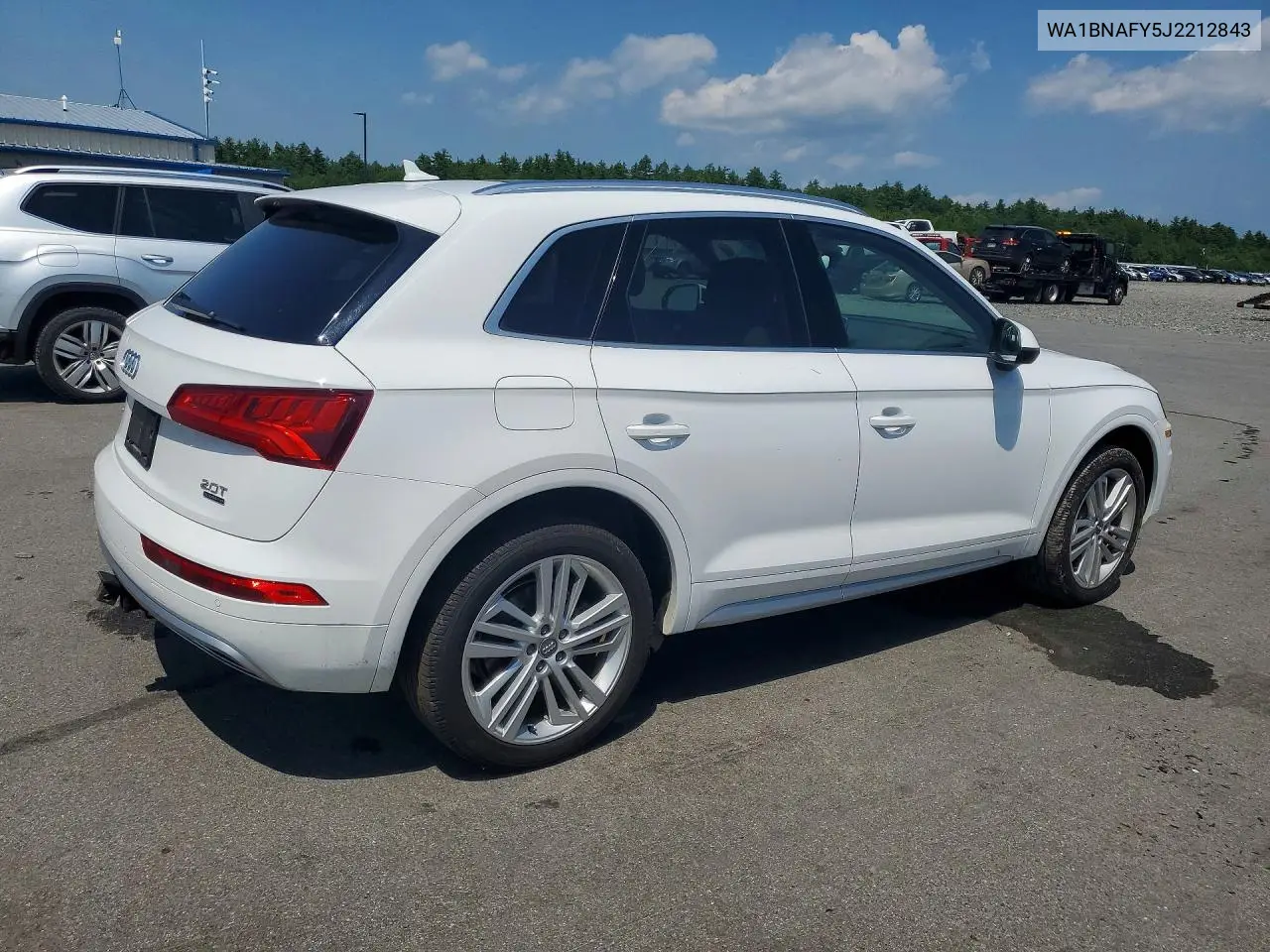 2018 Audi Q5 Premium Plus VIN: WA1BNAFY5J2212843 Lot: 60058276