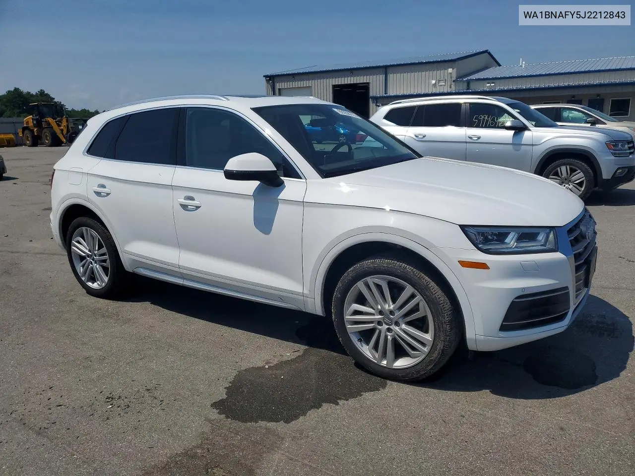 2018 Audi Q5 Premium Plus VIN: WA1BNAFY5J2212843 Lot: 60058276