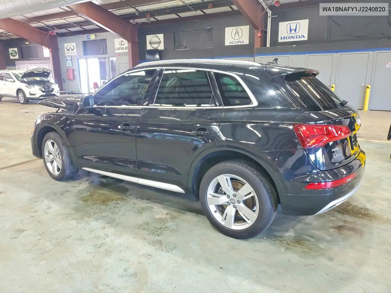 2018 Audi Q5 Premium Plus VIN: WA1BNAFY1J2240820 Lot: 60297186