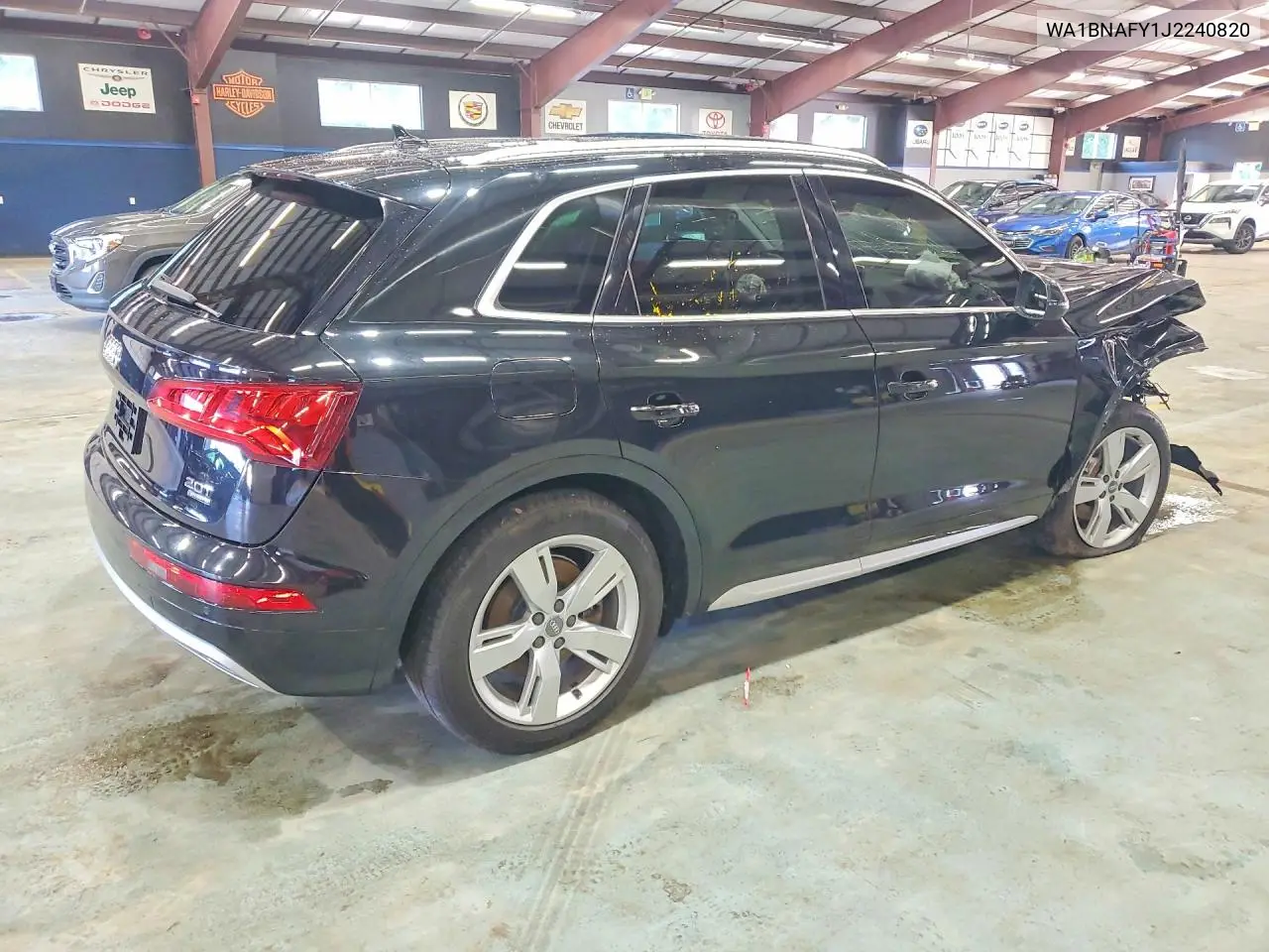 2018 Audi Q5 Premium Plus VIN: WA1BNAFY1J2240820 Lot: 60297186