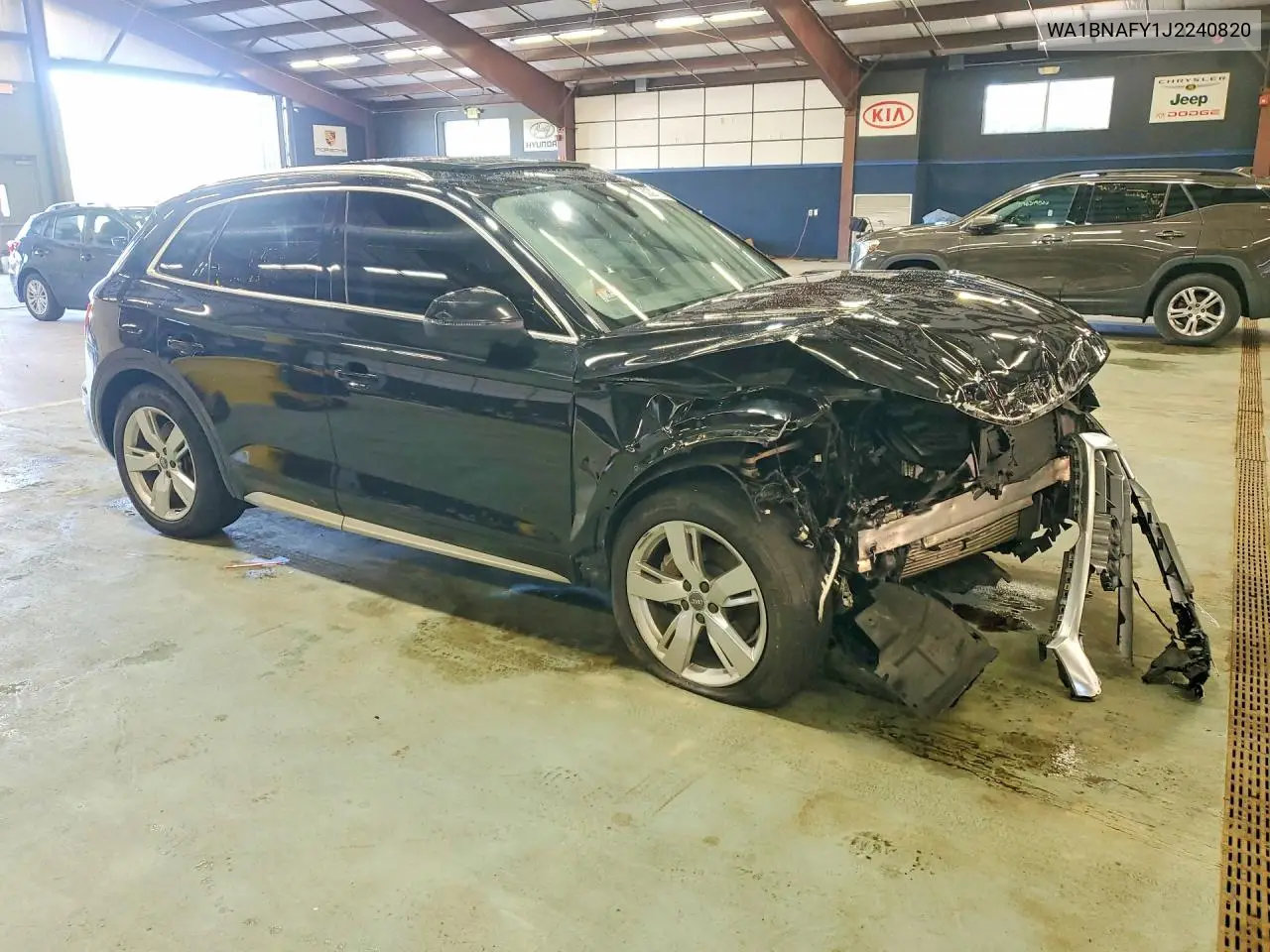 2018 Audi Q5 Premium Plus VIN: WA1BNAFY1J2240820 Lot: 60297186