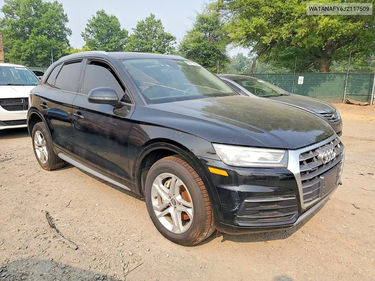 2018 Audi Q5 Premium VIN: WA1ANAFY6J2117509 Lot: 60711796