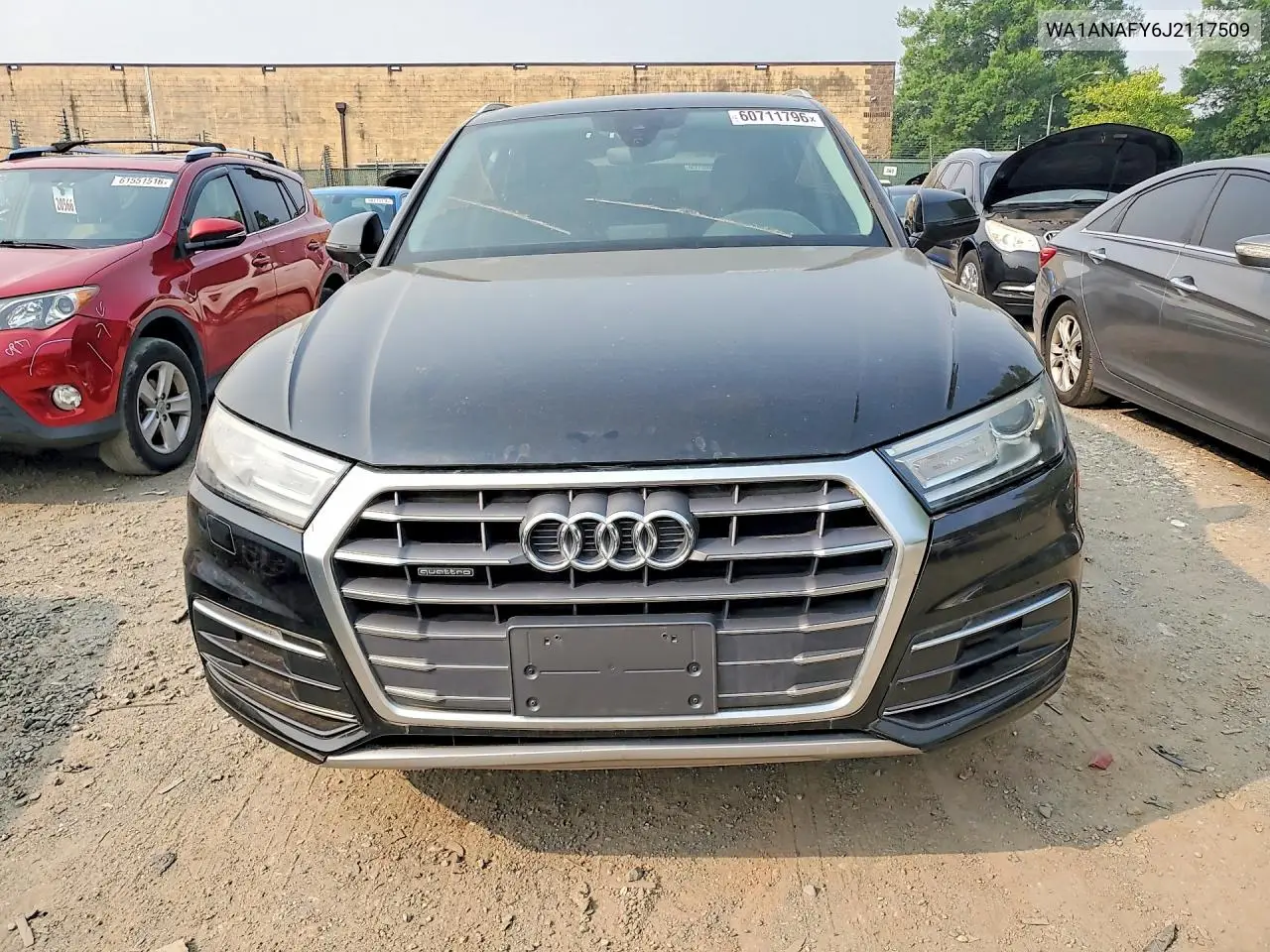 2018 Audi Q5 Premium VIN: WA1ANAFY6J2117509 Lot: 60711796