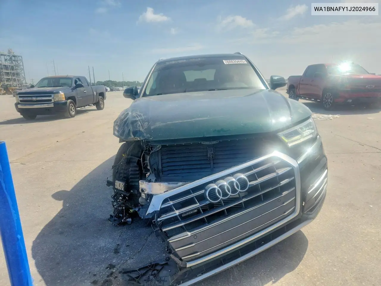 2018 Audi Q5 Premium Plus VIN: WA1BNAFY1J2024966 Lot: 60835446