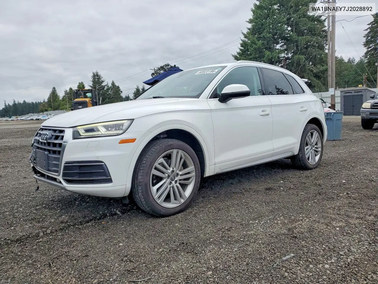 2018 Audi Q5 Premium Plus VIN: WA1BNAFY7J2028892 Lot: 60923196
