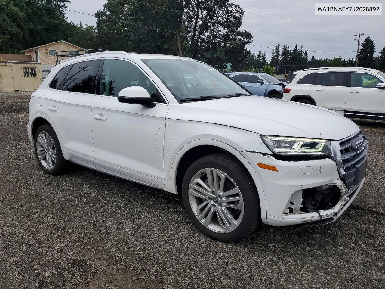 2018 Audi Q5 Premium Plus VIN: WA1BNAFY7J2028892 Lot: 60923196