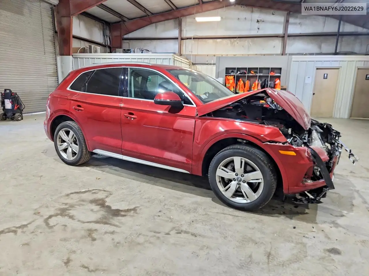 2018 Audi Q5 Premium Plus VIN: WA1BNAFY6J2022629 Lot: 61142976