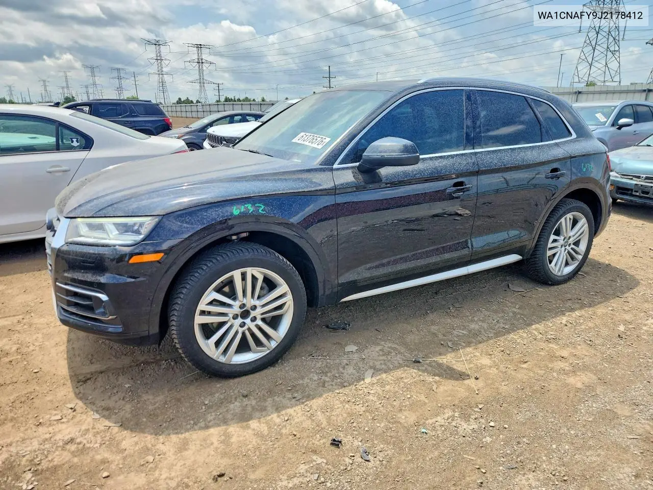 2018 Audi Q5 Prestige VIN: WA1CNAFY9J2178412 Lot: 61376576