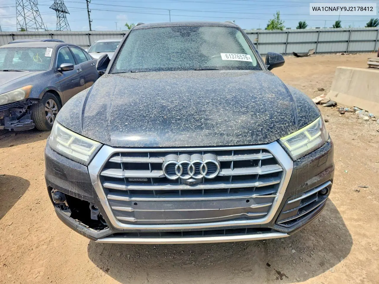 2018 Audi Q5 Prestige VIN: WA1CNAFY9J2178412 Lot: 61376576