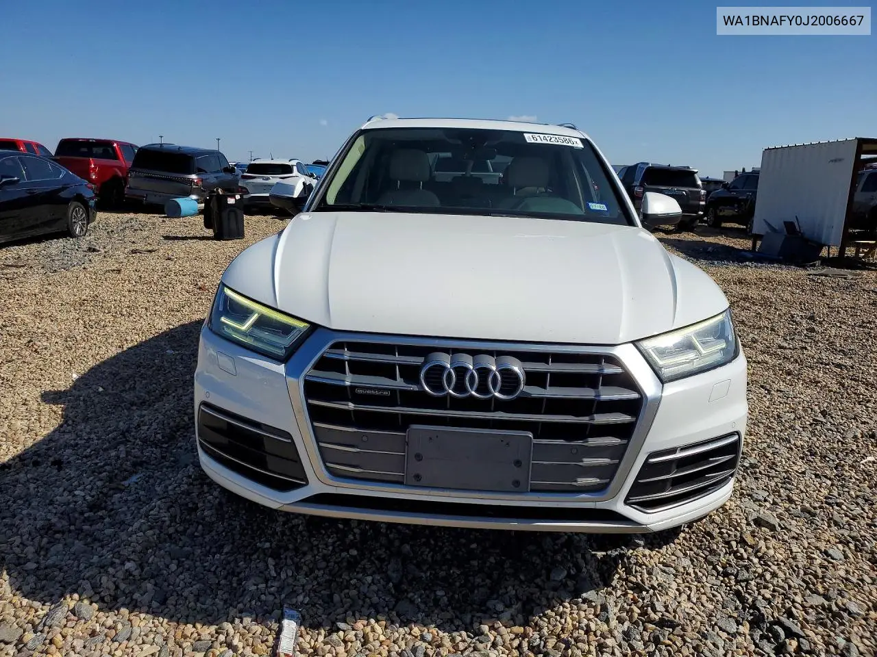 2018 Audi Q5 Premium Plus VIN: WA1BNAFY0J2006667 Lot: 61423586