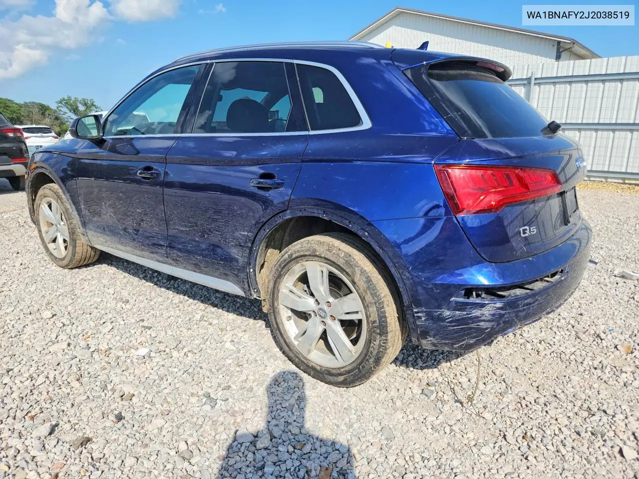 2018 Audi Q5 Premium Plus VIN: WA1BNAFY2J2038519 Lot: 61628066