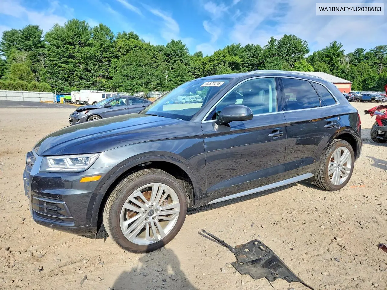 2018 Audi Q5 Premium Plus VIN: WA1BNAFY4J2038683 Lot: 61675476