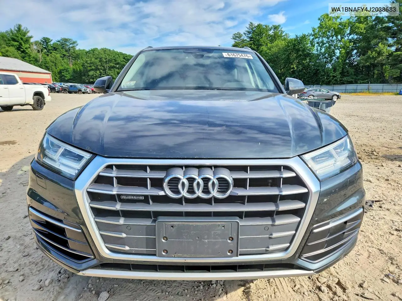 2018 Audi Q5 Premium Plus VIN: WA1BNAFY4J2038683 Lot: 61675476